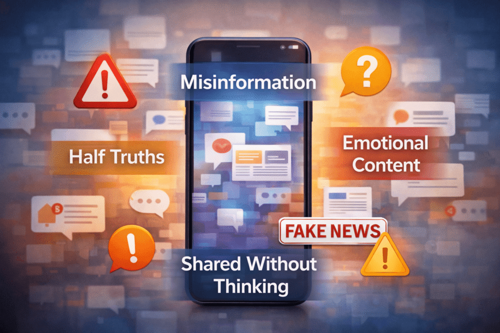 misinformation on social media silently influencing daily thinking