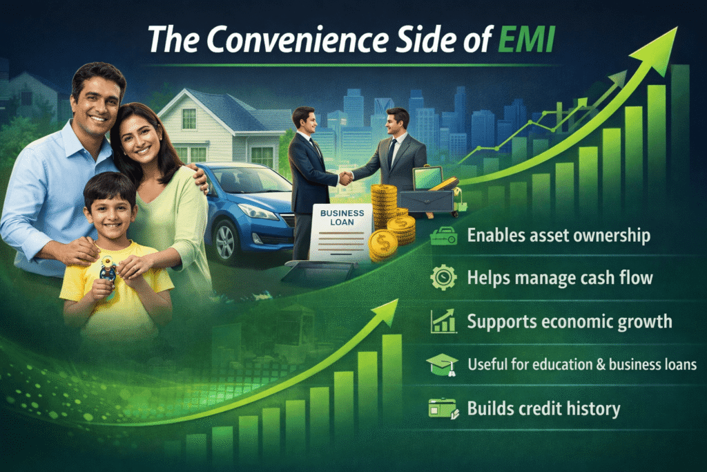 Benefits of EMI culture in India helping manage monthly finances and affordability