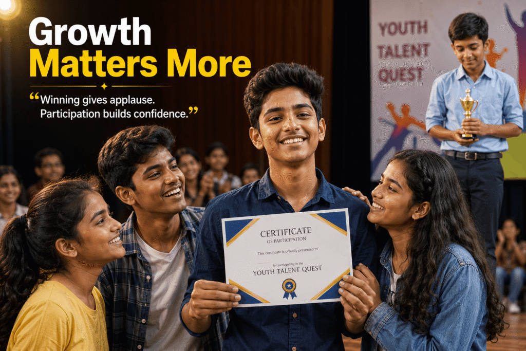 Importance of participation beyond winning competitions
