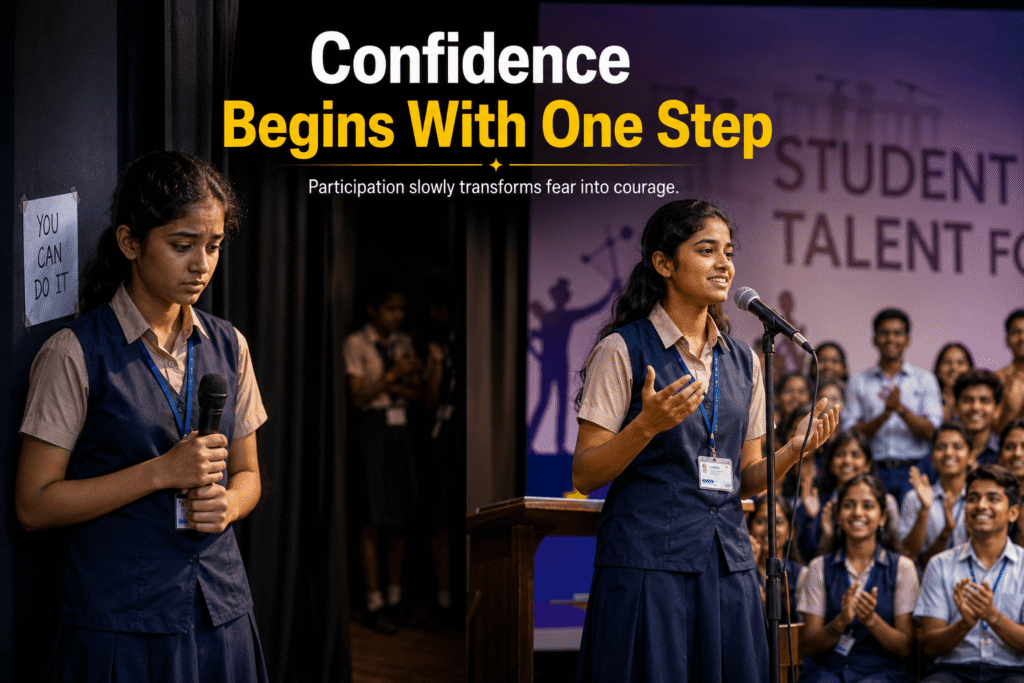 Importance of participation in building confidence among students