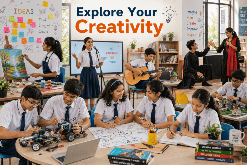 importance of creativity in students during school life