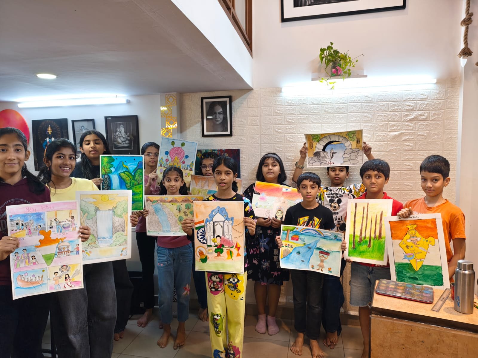 YuvaRise's competition conducted at Art Nest Studio Thane
